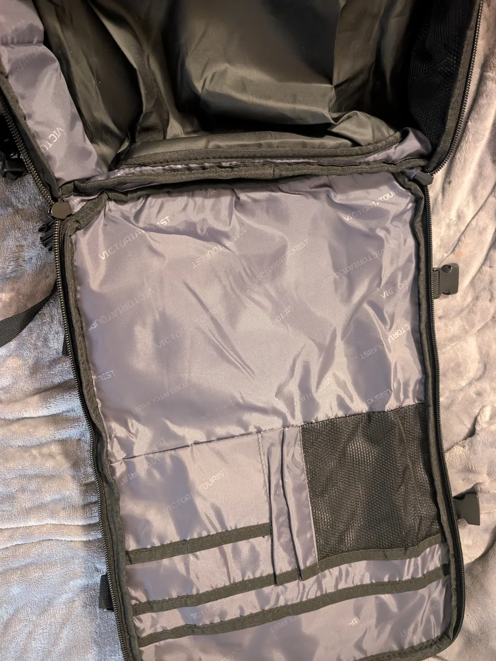 Black Men's Travel Backpack